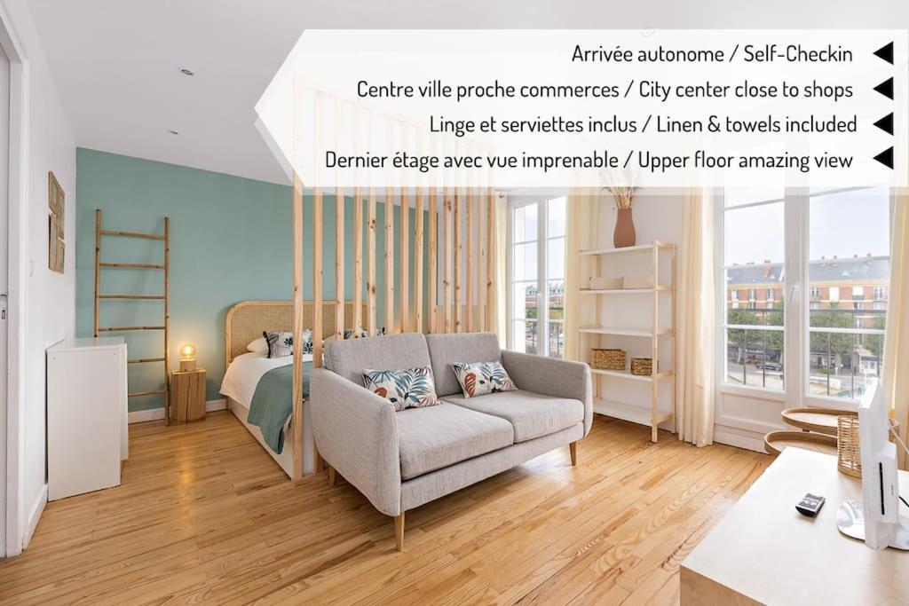 Cocon Centre Ville - Vue Imprenable Petit Port Du Havre Le Havre Kültér fotó